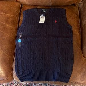 Polo by Ralph Lauren Cotton Cable Vest